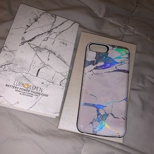 Luxy Lemon Battery Power Phone Case